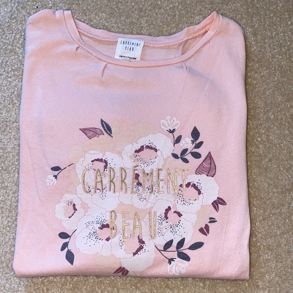 Girls Carrement Beau long sleeve t-shirt size 8 - Picture 6 of 6